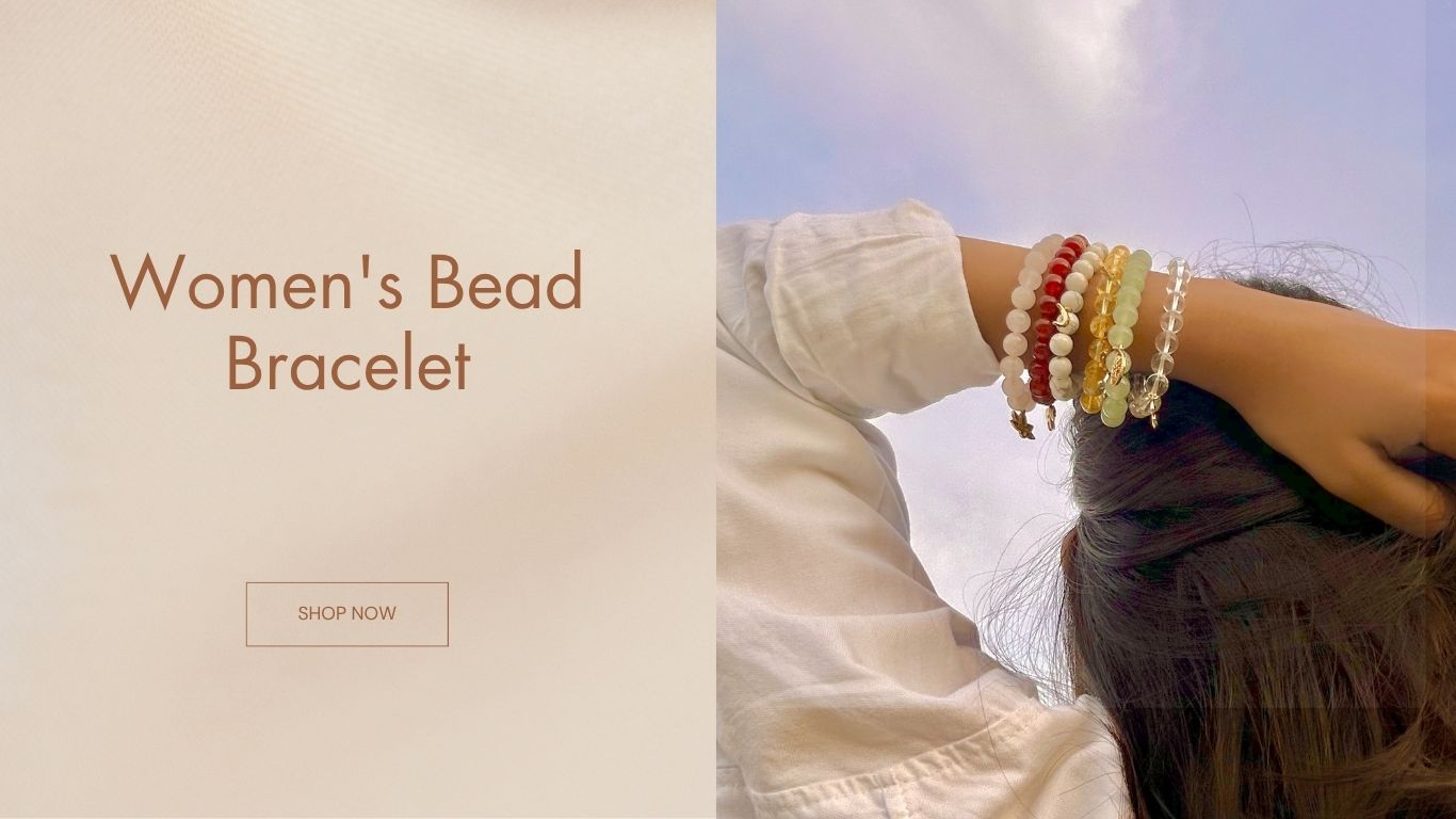 Women’s Bead Bracelet With Charms