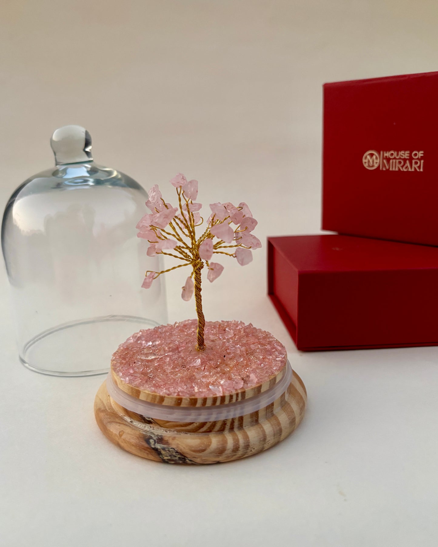 Rose Quartz Tree of Love & Harmony