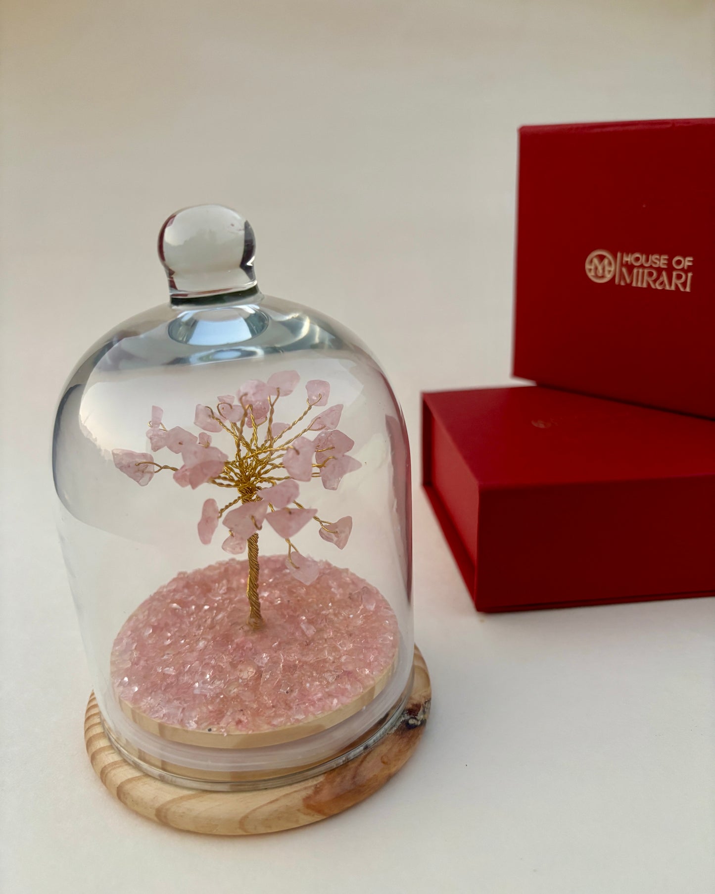 Rose Quartz Tree of Love & Harmony