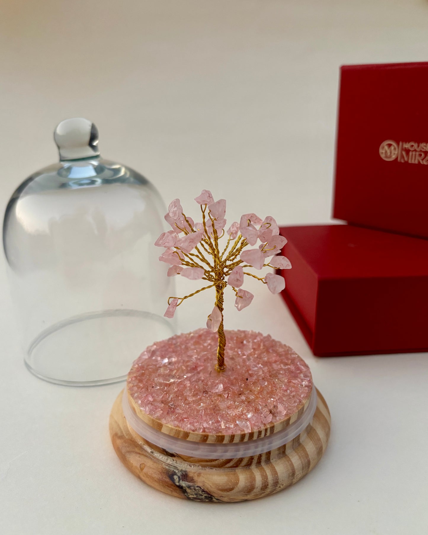 Rose Quartz Tree of Love & Harmony