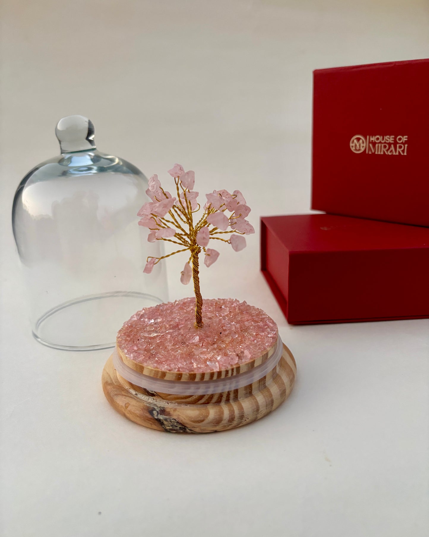 Rose Quartz Tree of Love & Harmony