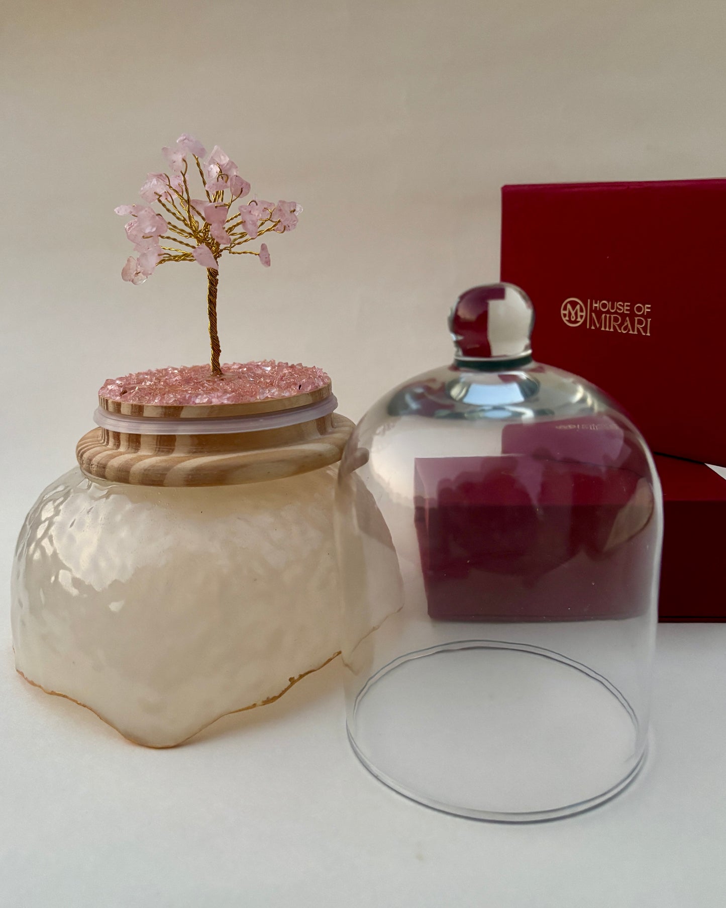 Rose Quartz Tree of Love & Harmony