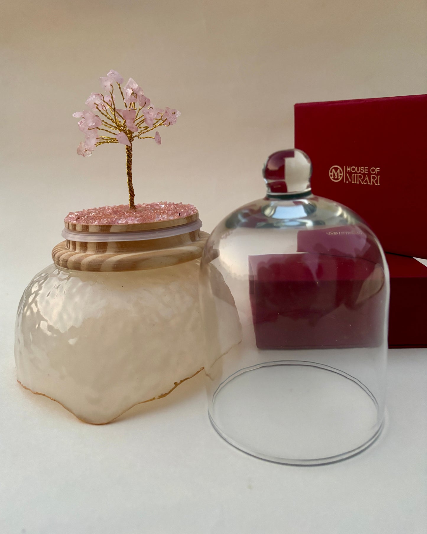 Rose Quartz Tree of Love & Harmony