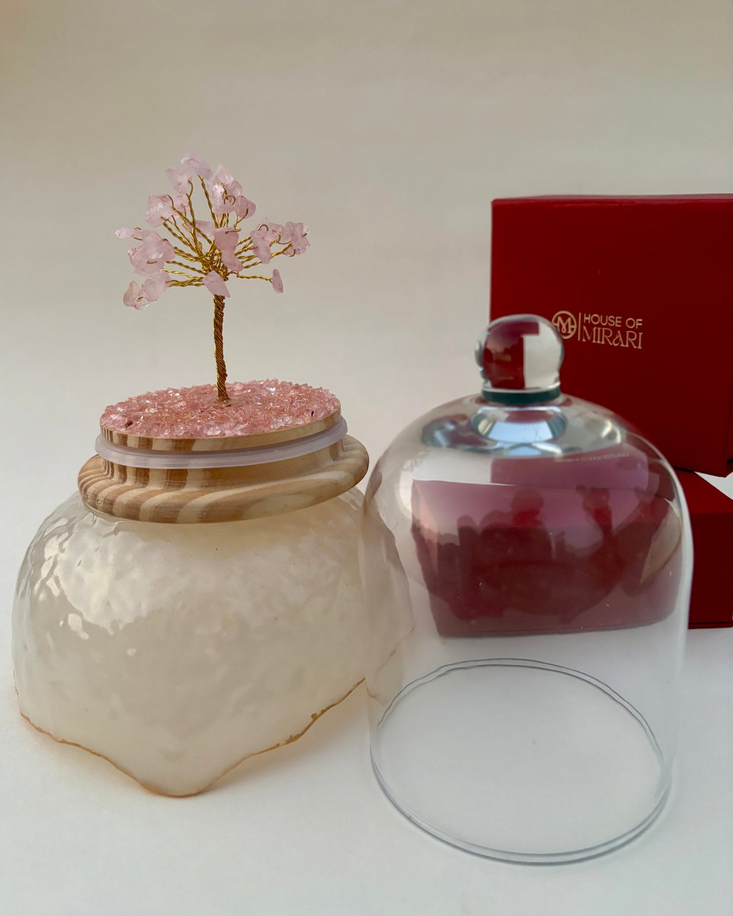 Rose Quartz Tree of Love & Harmony