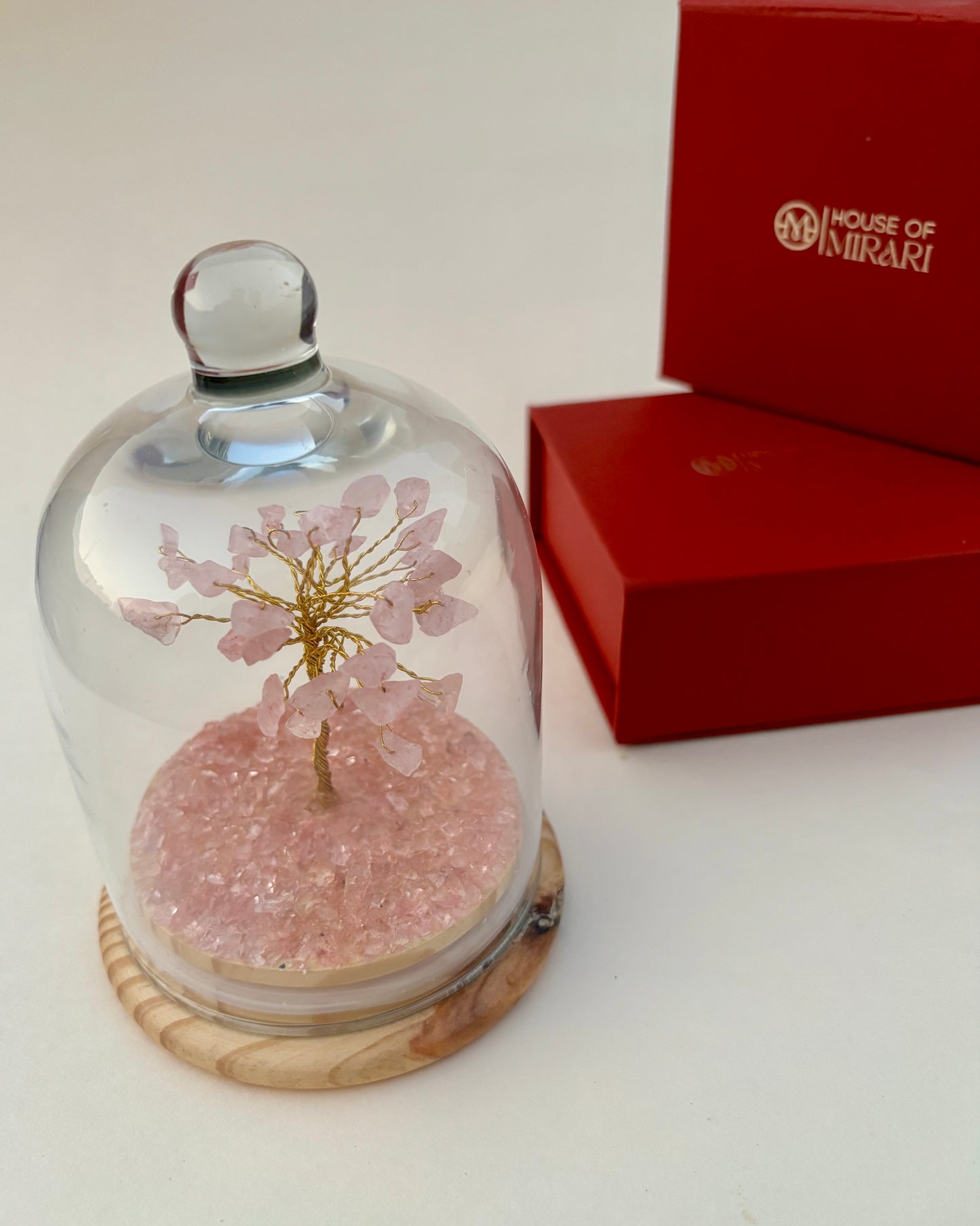 Rose Quartz Tree of Love & Harmony